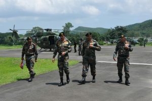 COAS arriving at Manipur to visit encounter site on 25 May