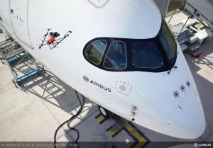 A350_XWB_quality_inspection_by_drone