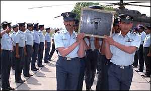 Sqn Ldr Ahuja's dead body