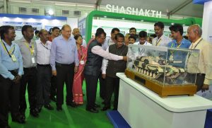 Dr.S.Christopher, Secretary Defence R&D and Chairman, DRDO inaugurated the three days scientific exhibition from 28 to 30th July, 2017 with the theme ”Science for Soldiers and Society” at Combat Vehicle Research and Development Establishment (CVRDE), Avadi, Chennai on 28th July 2017. 