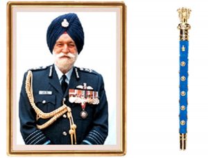 MARSHAL OF THE INDIAN AIR FORCE ARJAN SINGH