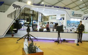 Bharat Electronics Ltd. BEL pavilion at Defexpo 2016, Goa 2