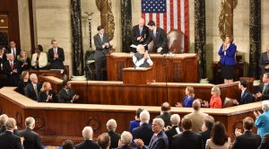 The Prime Minister greeting the members of US Congress