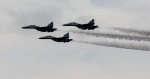 IAF Su 30 FLYING OVER PASIGHAT ALG ON 19 AUGUST 2016