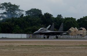 IAF Su 30 LANDING AT PASIGHAT ALG ON 19 AUGUST 2016  -2