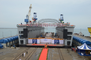 INS Vikrant made by Kochy Shipyard Limited in Kochy