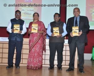The Union Minister for Defence, Nirmala Sitharaman releasing a book titled Achievement of CVRDE, during her visit to the Combat Vehicles Research & Development Establishment (CVRDE), Avadi, in Chennai on October 14, 2017. The Chairman DRDO and Secretary, DD (R&D), Dr. S. Christopher and other dignitaries are also seen.