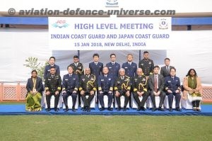 High Level Meeting between Indian Coast Guard (ICG) and Japan Coast Guard (JCG) 