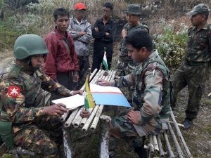India & Myanmar Armies Meeting