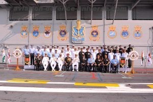 INS Vikramaditya affiliates with Indian Army’s Bihar Regiment