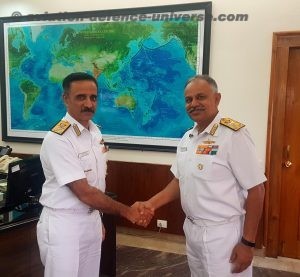 Vice Admiral Ajendra Bahadur Singh, AVSM, VSM and Vice Admiral Ravneet Singh, AVSM, NM 