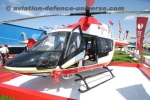 the Ansat helicopter in China
