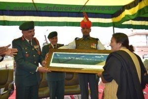 Indian Army presents a 1971 T-55 tank 