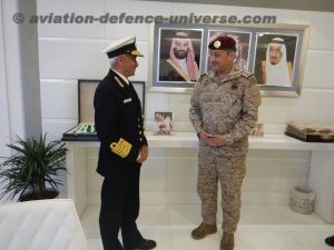 The Indian Navy cooperates with the Royal Saudi Naval Forces