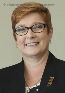 Marise Payne  Defence Minister Australia