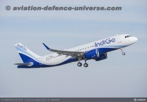 Air & Indigo A320Neos flying