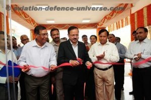 The Minister of State for Defence, Dr. Subhash Ramrao Bhamre inaugurating the new building of National Institute of Defence Estates Management (NIDEM), in New Delhi on March 22, 2018. The Director General, Defence Estates, Shri Jojneshwar Sharma is also seen.