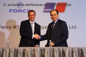 Mr. Andreas Schell-President and CEO Rolls-Royce Power Systems Pvt. Ltd and Mr. Prasan Firodia-MD, Force Motors Ltd. at the announcement of the Joint Venture