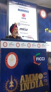 Lt. General, Giri Raj Singh, SM, Director General Ordnance Services, Indian Army