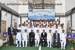 The ship on joining Coast Guard fleet at New Mangalore