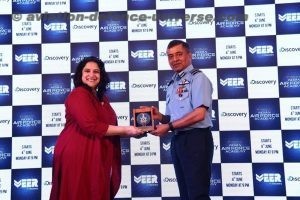 Launch of a special series 'Breaking Point- Indian Air Force Academy' by Discovery Channel