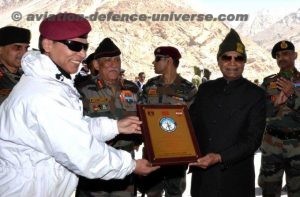 President Kovind visits Siachen