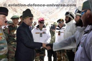 President Kovind visits Siachen