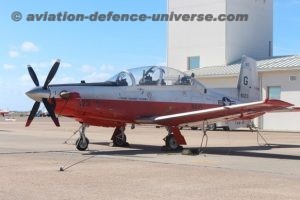 The T-6B Texan is used by the U.S. Navy