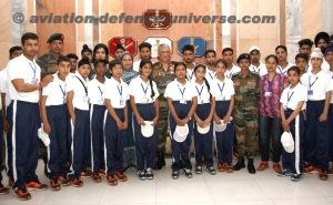 Indian Army Chief meets J&K students