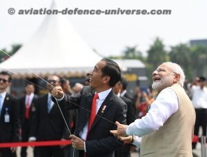 The Prime Minister, Shri Narendra Modi and the President of Indonesia