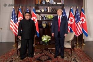 Trump and kim