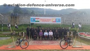 Indian Army & Royal Bhutan Army Joint cycling cum trekking expedition 