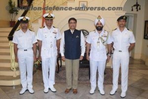 INS Khanjar visits Yangon, Myanmar