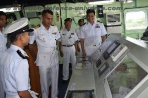 INS Khanjar visits Yangon, Myanmar