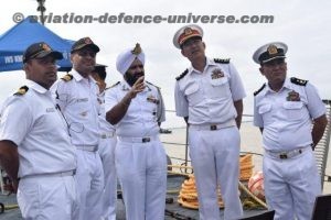 INS Khanjar visits Yangon, Myanmar