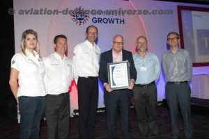The TMD presentation team receive their certificate at the SiG All STAR event in Nottingham