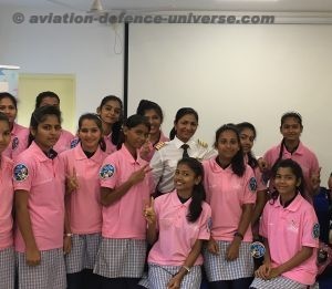 Nivedita Bhasin encouraging, inspiring and educating young girls 