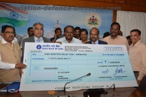 BEL contributes Rs. 50 lakhs
