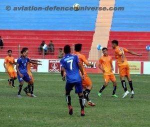 Glimpses of Junior Boys (U-17) final match of Subroto Cup International Football Tournament-2018 