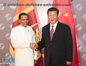 Xi Jinping Meets with President Maithripala Sirisena of Sri Lanka