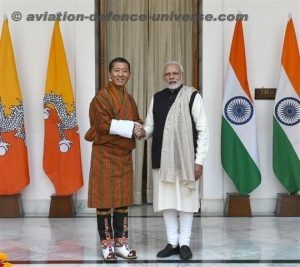 India & Bhutan Prime Ministers meet