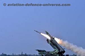 weapons firing exercise of Surface to Air Missile