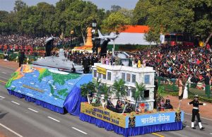 Naval tableau titled, ‘Indian Navy