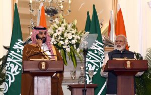 The Prime Minister, Shri Narendra Modi and the Crown Prince