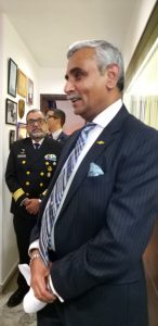 Naval veteran Vice Admiral IJS Khurana 