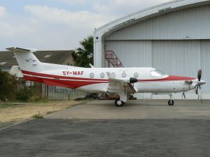 MAF operates aircraft 