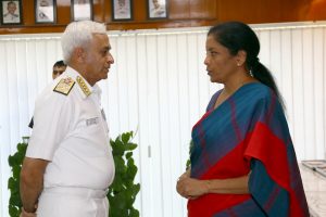 Minister of Defence Nirmala Sitharaman 
