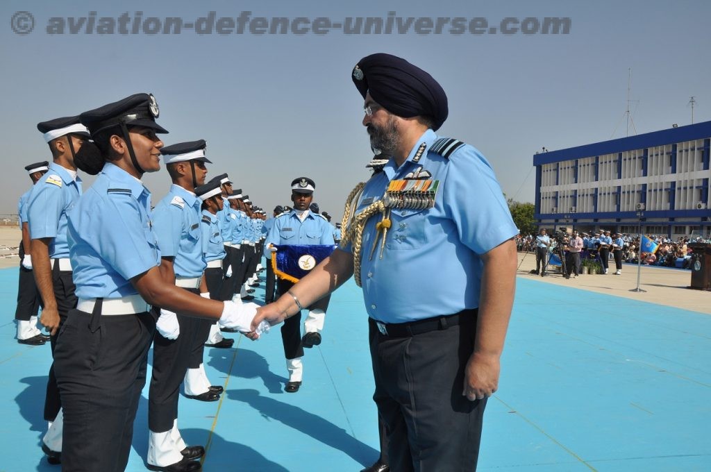 CAS reviews combined graduation parade