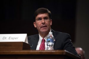 Dr. Mark T. Esper ,U.S. Secretary of Defence