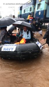 Indian Navy Rescues Train